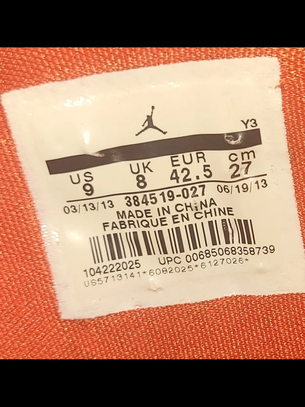 Jordan Flight 45 High-Top Sneakers in Black, Blue & Red